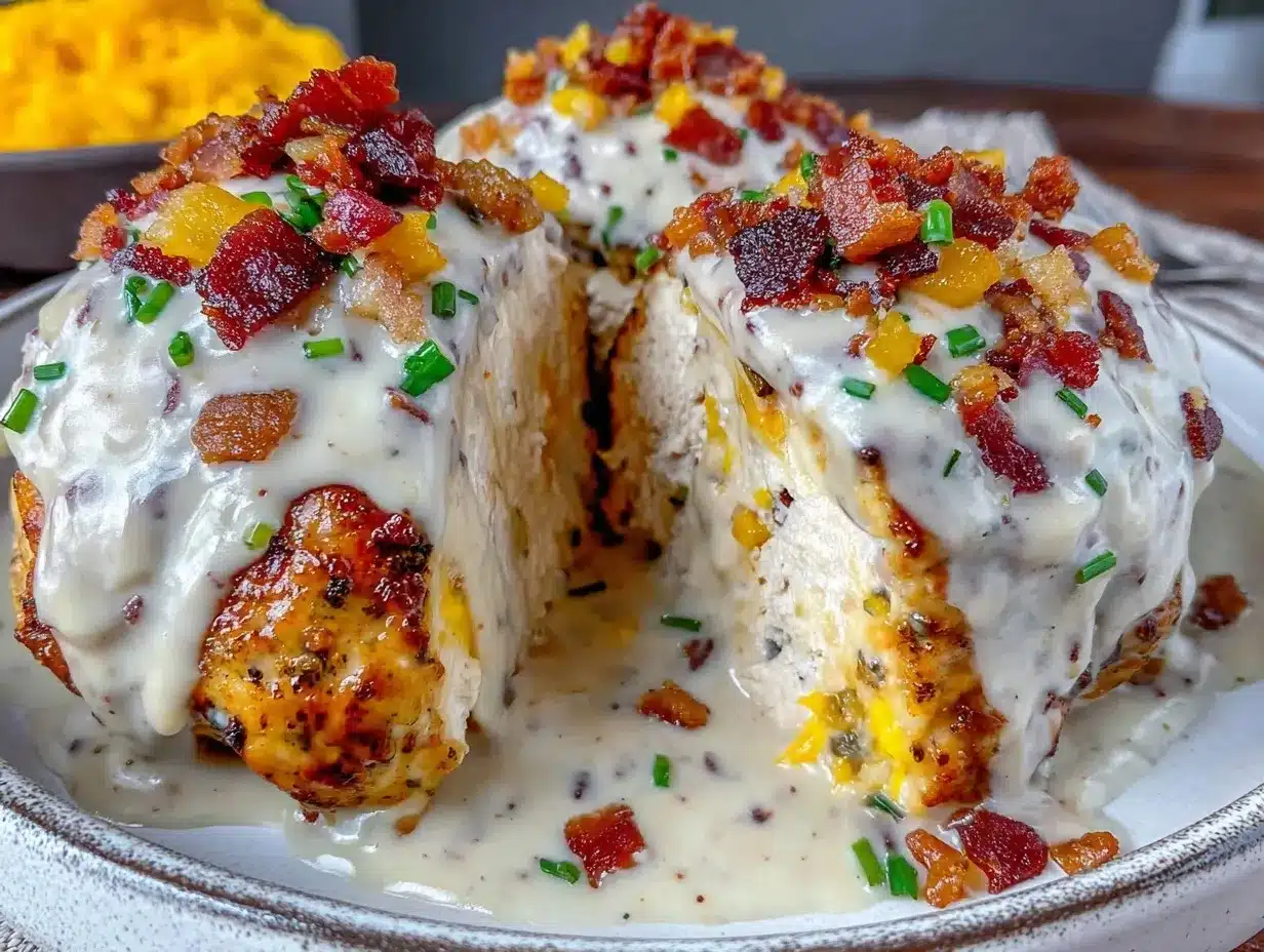 creamy baked crack chicken preparation steps