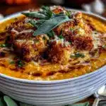 creamy butternut squash soup - featured image