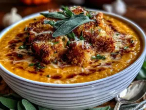 creamy butternut squash soup - featured image