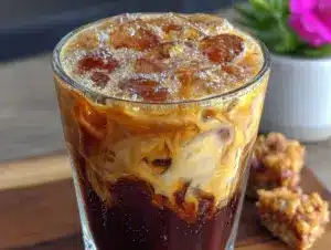 Creamy Iced Brown Sugar Oat Milk Shaken Espresso - featured image