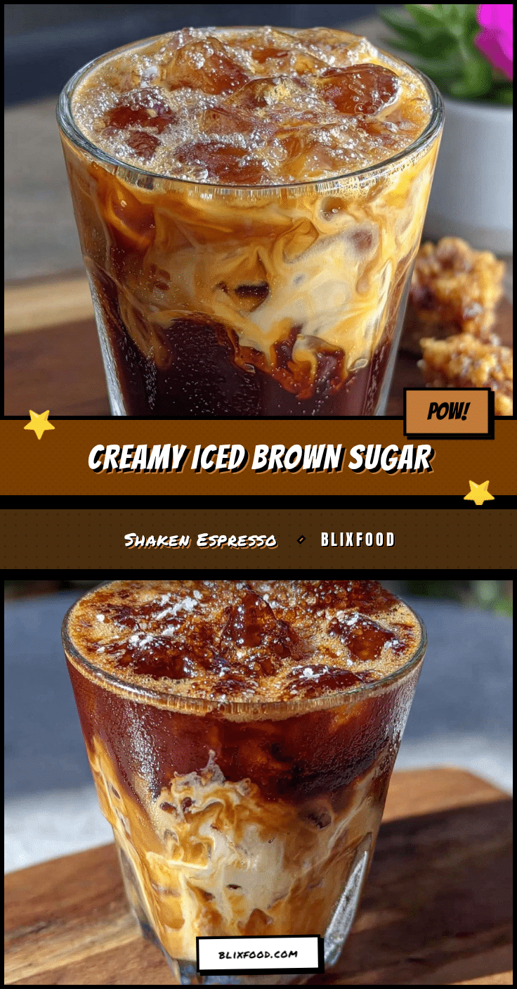 Creamy Iced Brown Sugar Oat Milk Shaken Espresso recipe