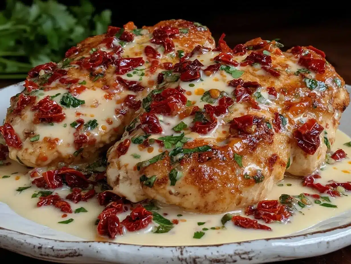 creamy marry me chicken preparation steps