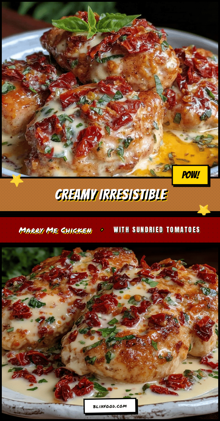creamy marry me chicken recipe