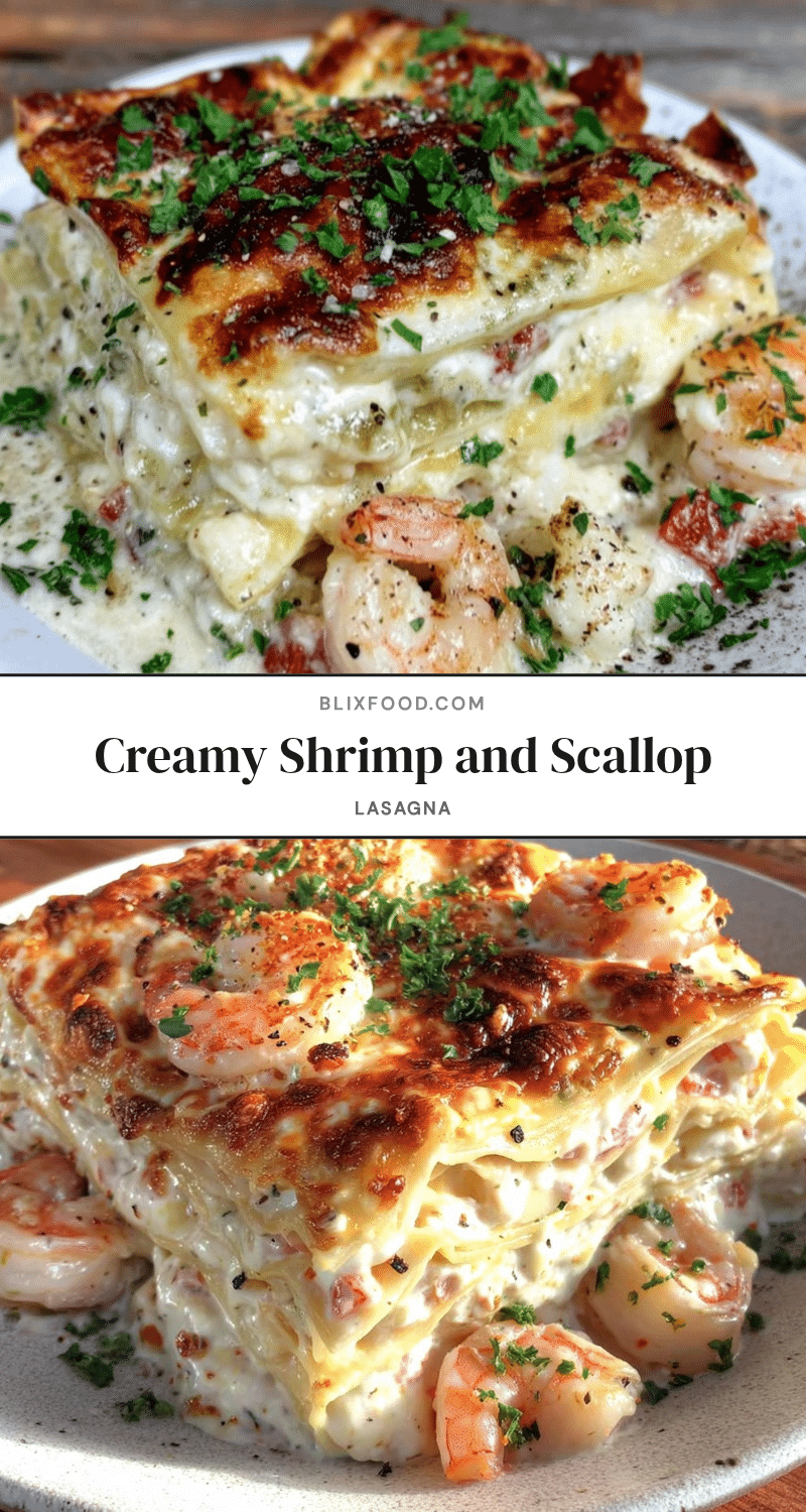 creamy seafood lasagna recipe