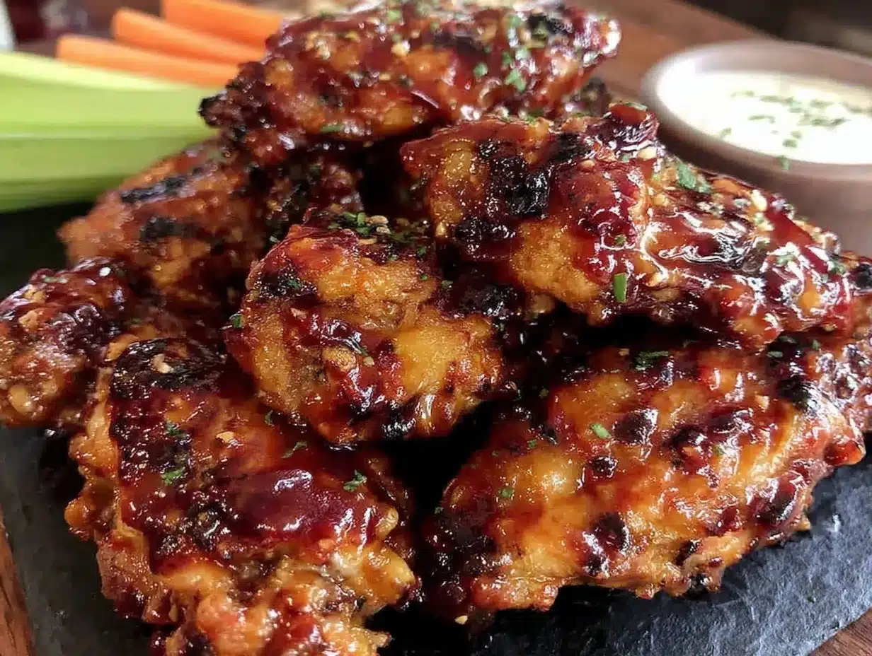 crispy air fryer chicken wings preparation steps