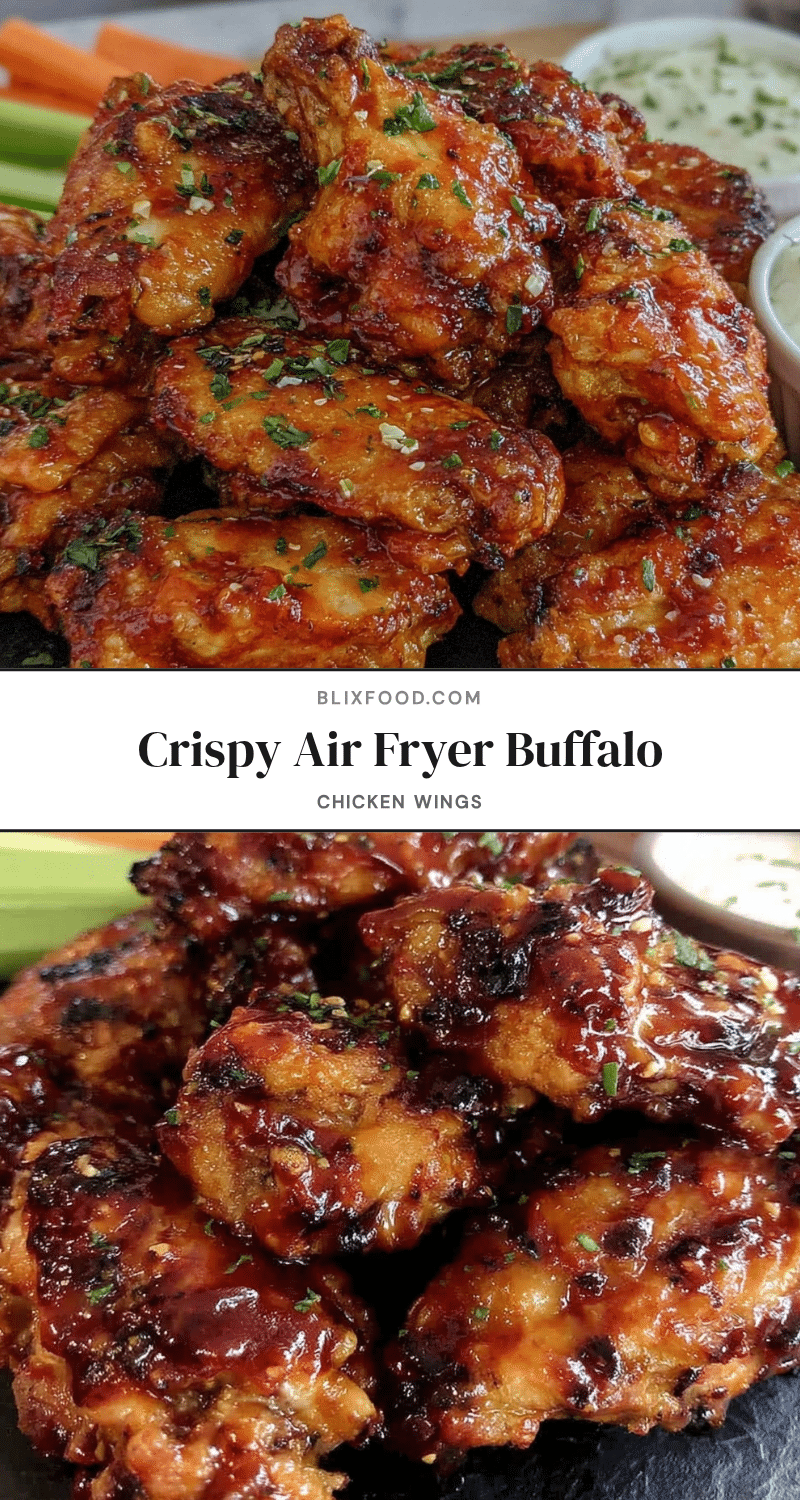crispy air fryer chicken wings recipe