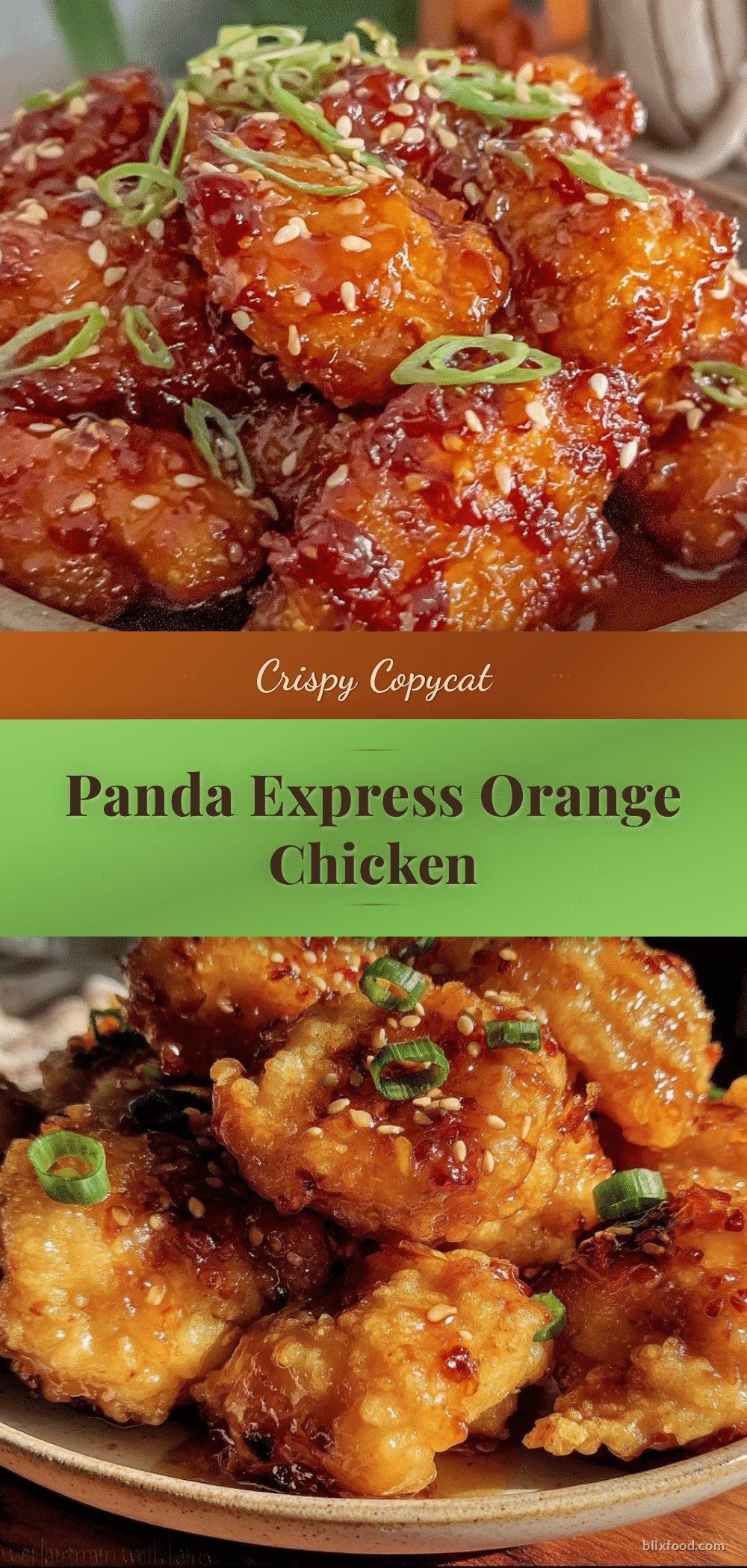 crispy copycat Panda Express orange chicken recipe recipe