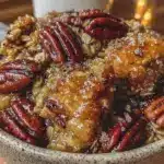 crunchy maple pecan granola recipe - featured image