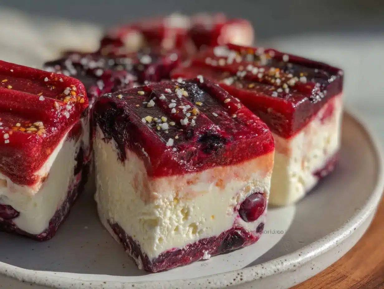 easy frozen bomb pop popsicle cake preparation steps