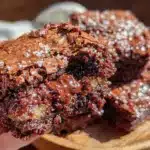 easy fudgy nutella brownies - featured image