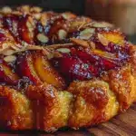Easy Nectarine Almond Breakfast Galette - featured image