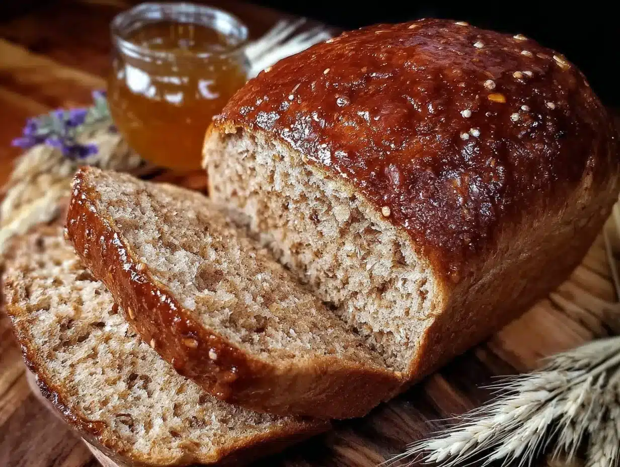 easy one-bowl honey wheat bread preparation steps