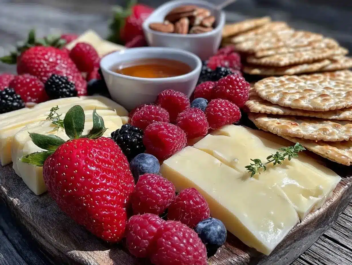 easy patriotic grazing board preparation steps