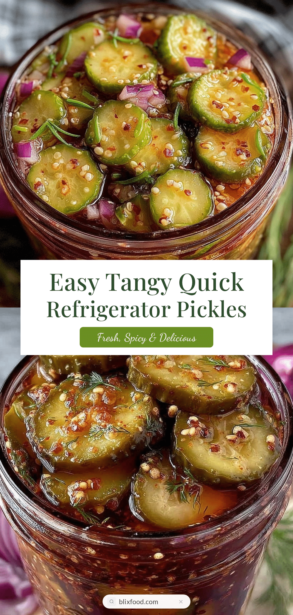 easy quick refrigerator bread and butter pickles recipe