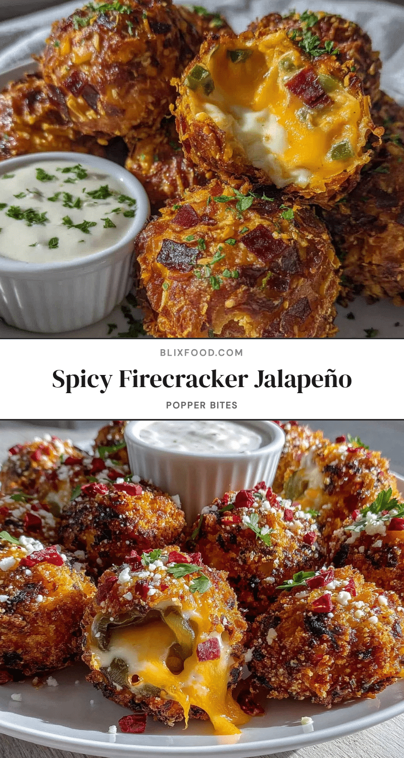 firecracker jalapeño popper bites recipe