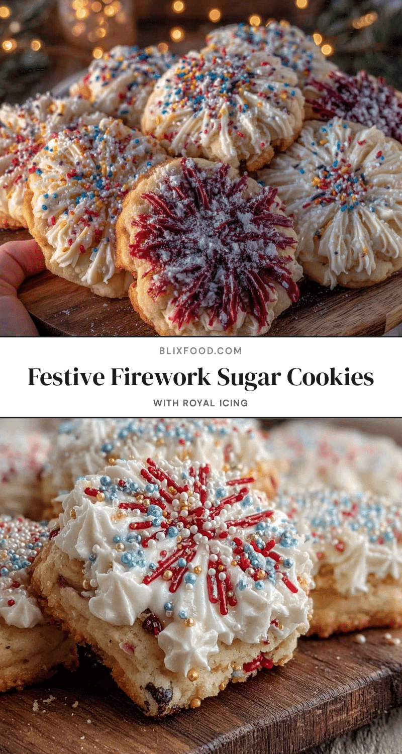 firework sugar cookies recipe