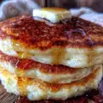 fluffy buttermilk pancakes - featured image