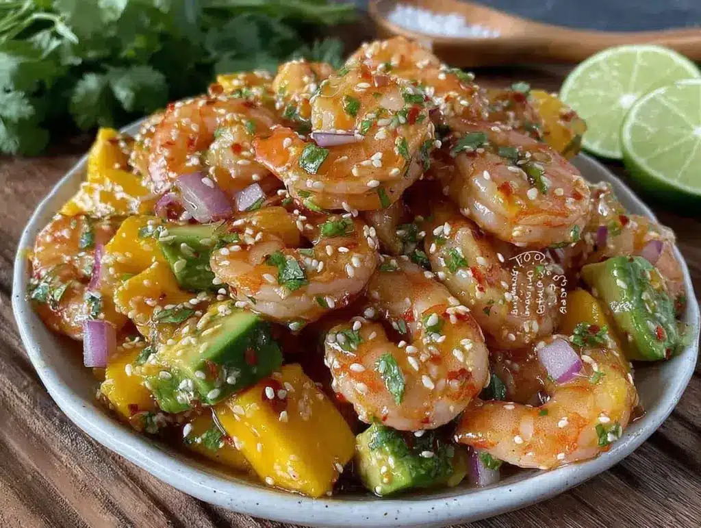 fresh shrimp ceviche - featured image