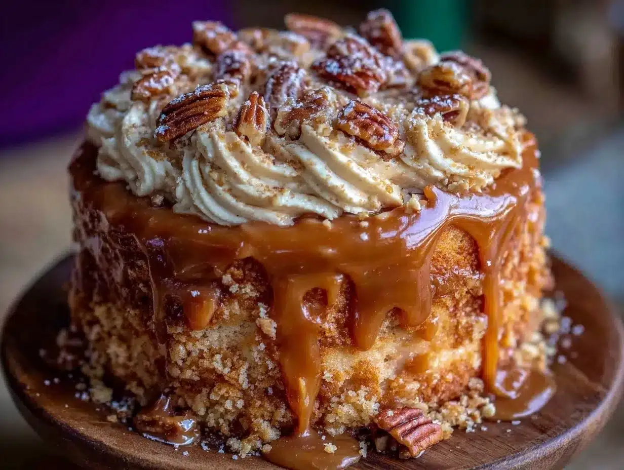 golden lion mane cake preparation steps