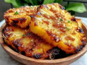 grilled pineapple recipe - featured image