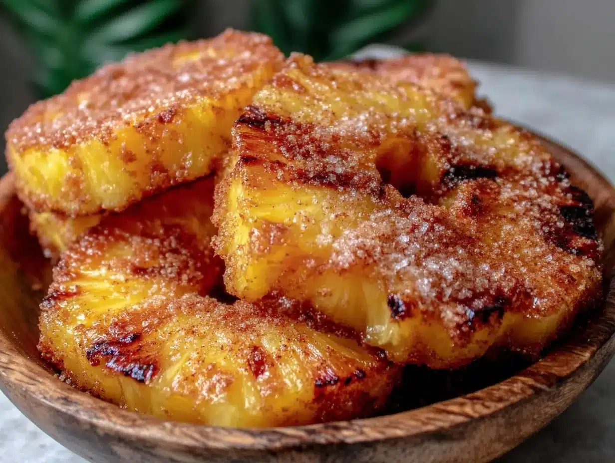grilled pineapple recipe preparation steps