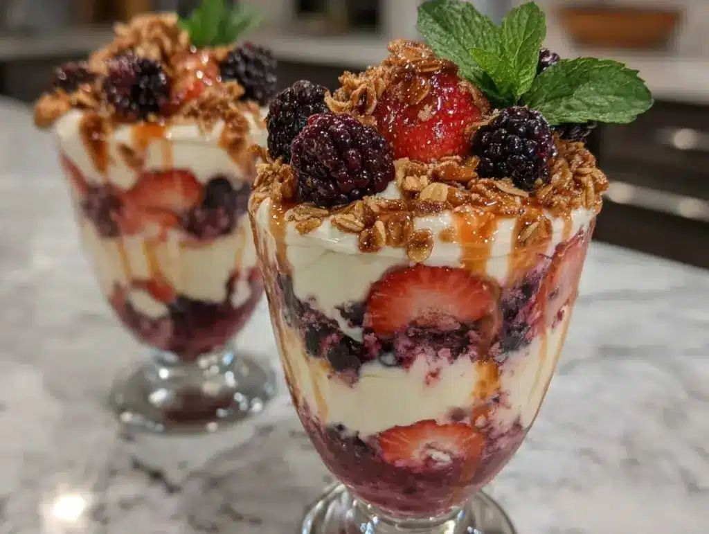 Healthy High-Protein Greek Yogurt Parfait - featured image