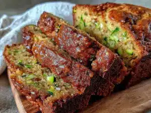 healthy whole wheat zucchini bread - featured image