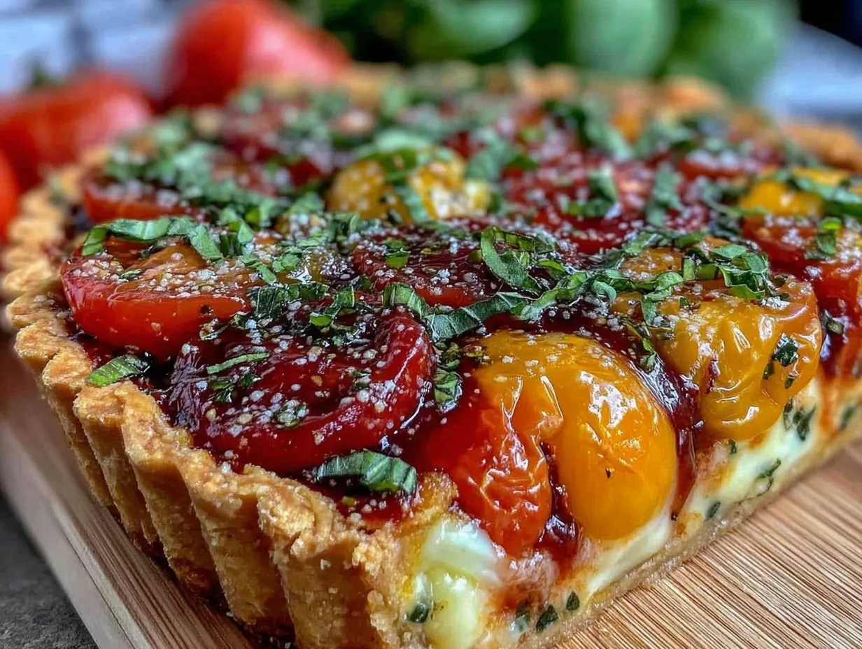 heirloom tomato pie preparation steps