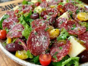 Italian antipasto salad - featured image