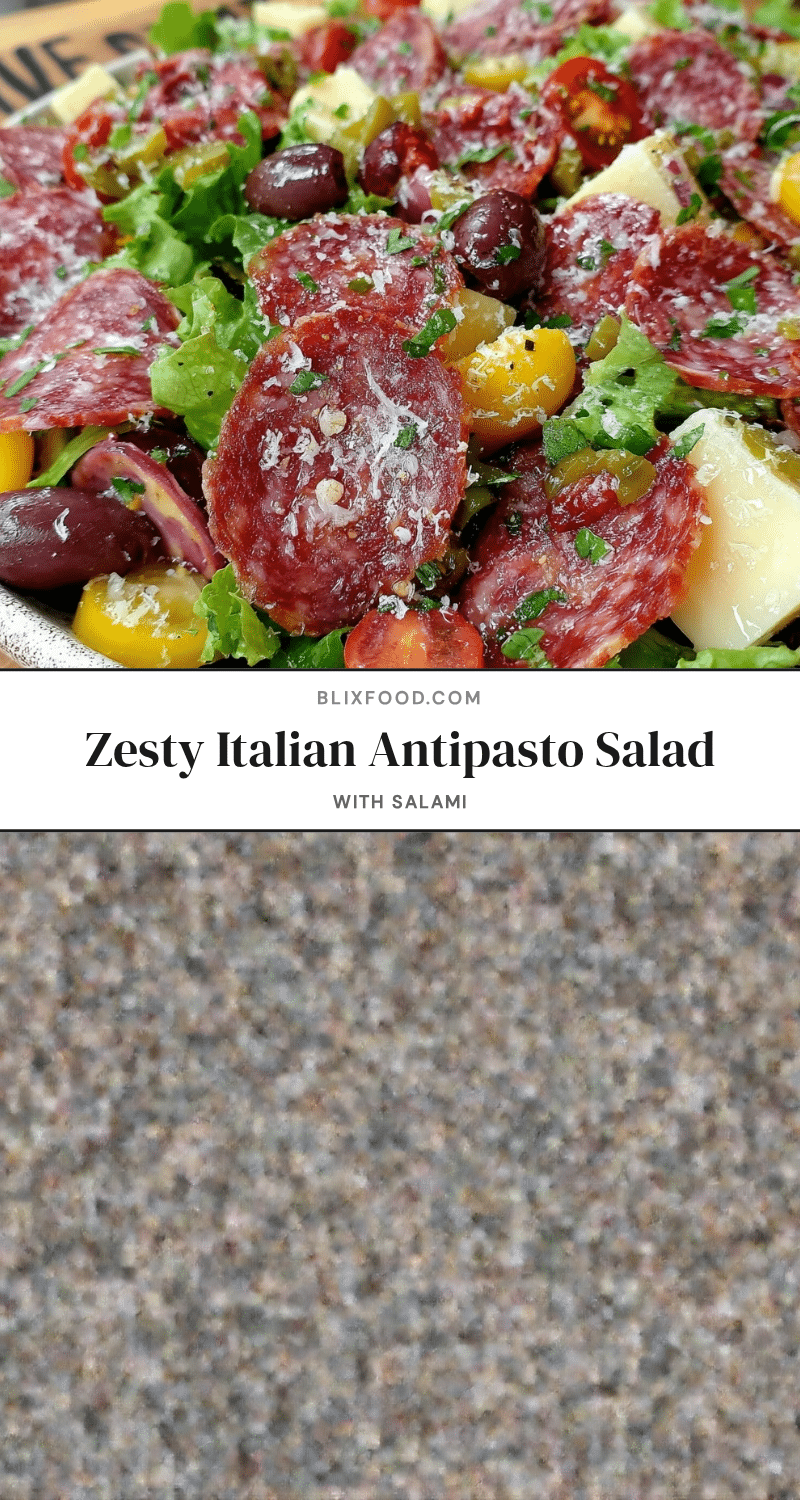 Italian antipasto salad recipe