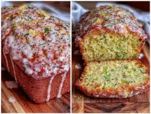 lemon zucchini bread - featured image