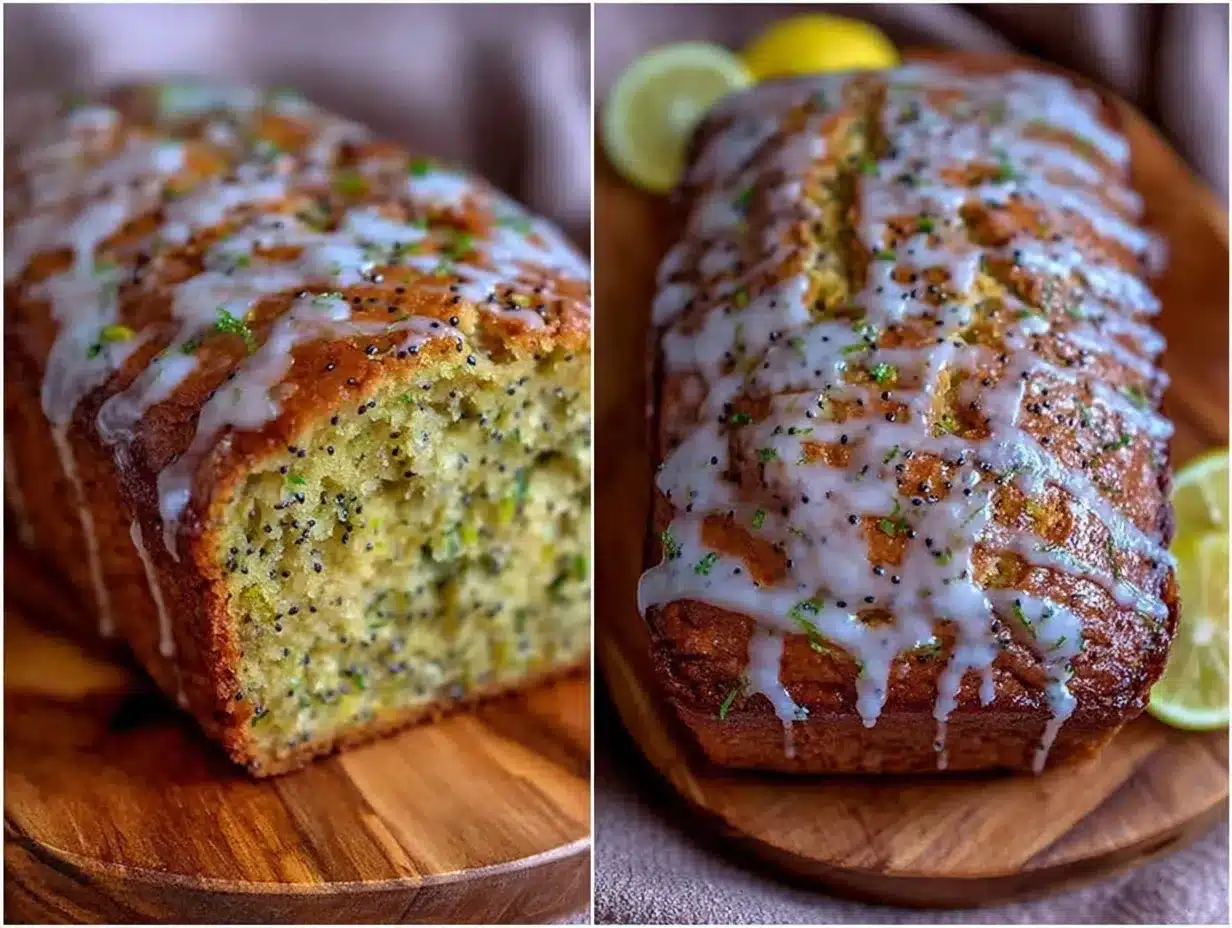lemon zucchini bread preparation steps