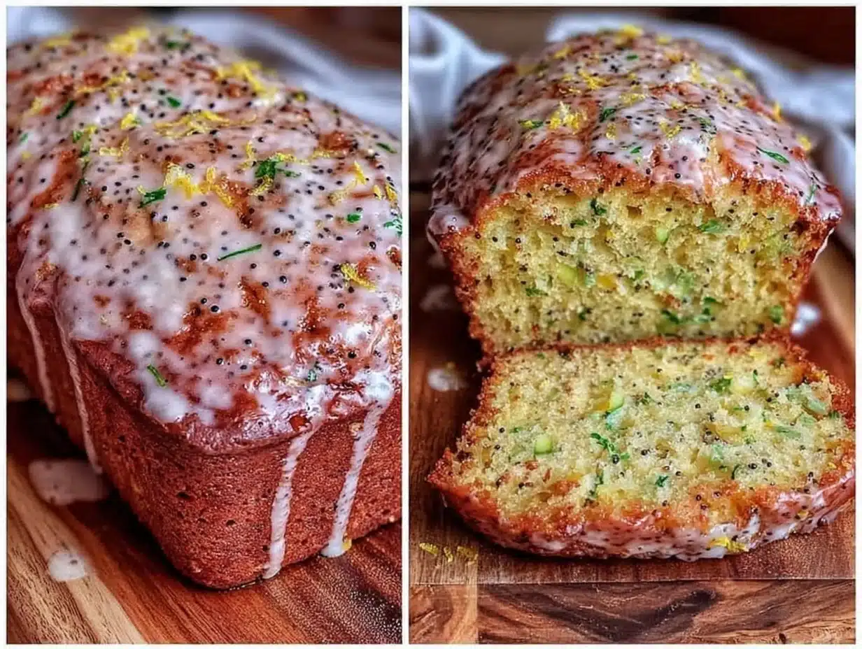lemon zucchini bread - featured image