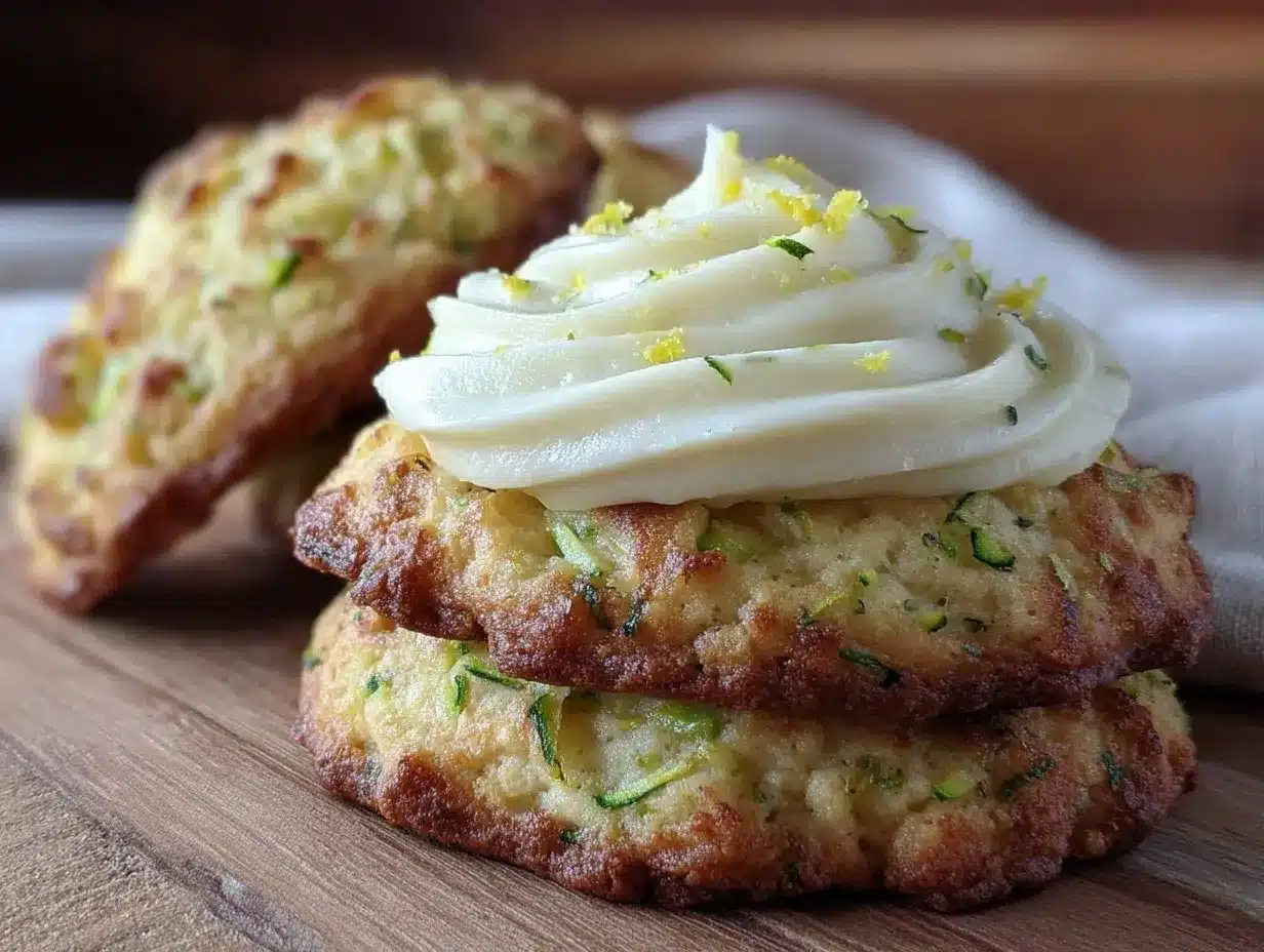 lemon zucchini cookies preparation steps