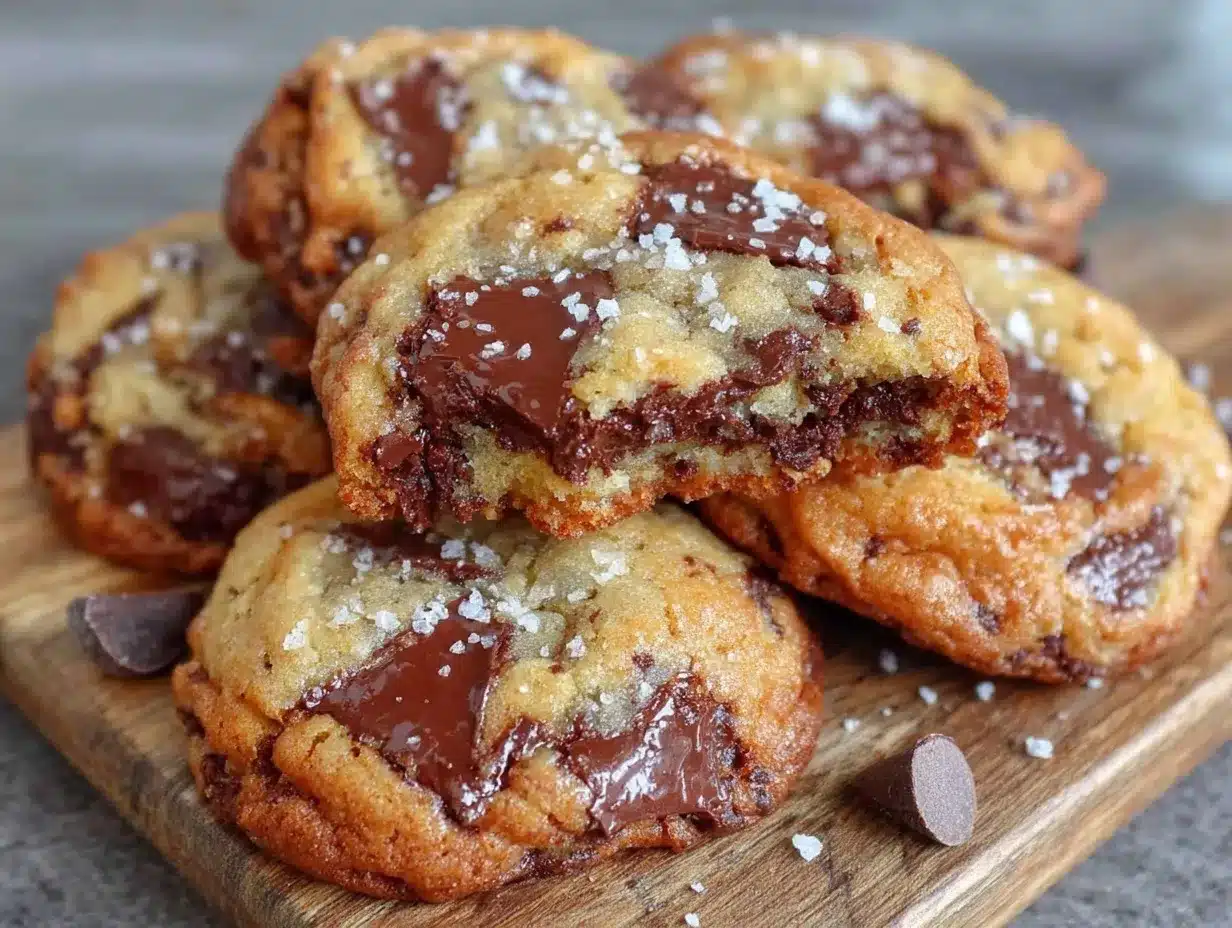 Levain Bakery Copycat Chocolate Chip Cookies preparation steps
