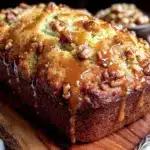 maple walnut banana bread - featured image