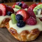 mini flag fruit tarts - featured image