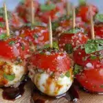 patriotic caprese skewers - featured image