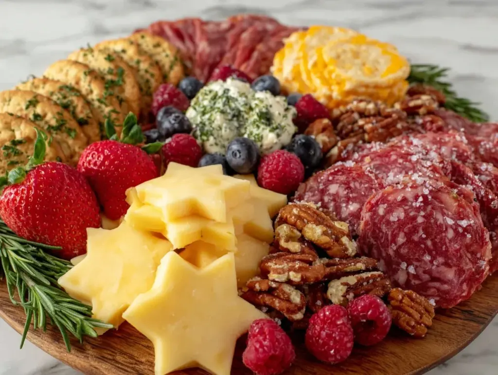patriotic charcuterie board - featured image