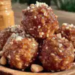 peanut butter protein balls - featured image