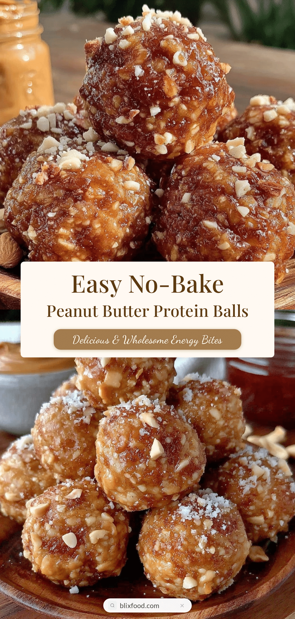 peanut butter protein balls recipe