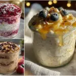 protein-packed creamy overnight oats - featured image