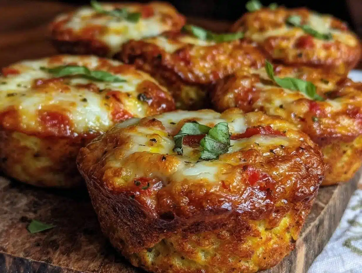 Protein-Packed Lunchbox Pizza Muffins - featured image