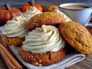 pumpkin spice latte cookies - featured image