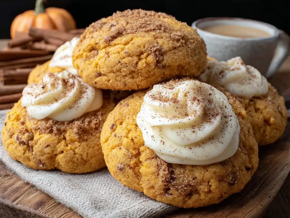 pumpkin spice latte cookies preparation steps