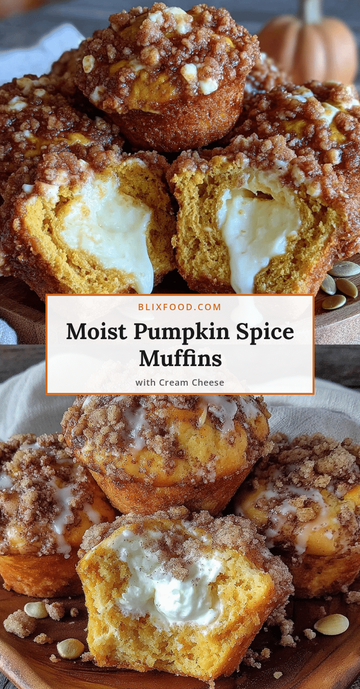 pumpkin spice streusel muffins recipe