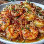quick garlic butter shrimp - featured image