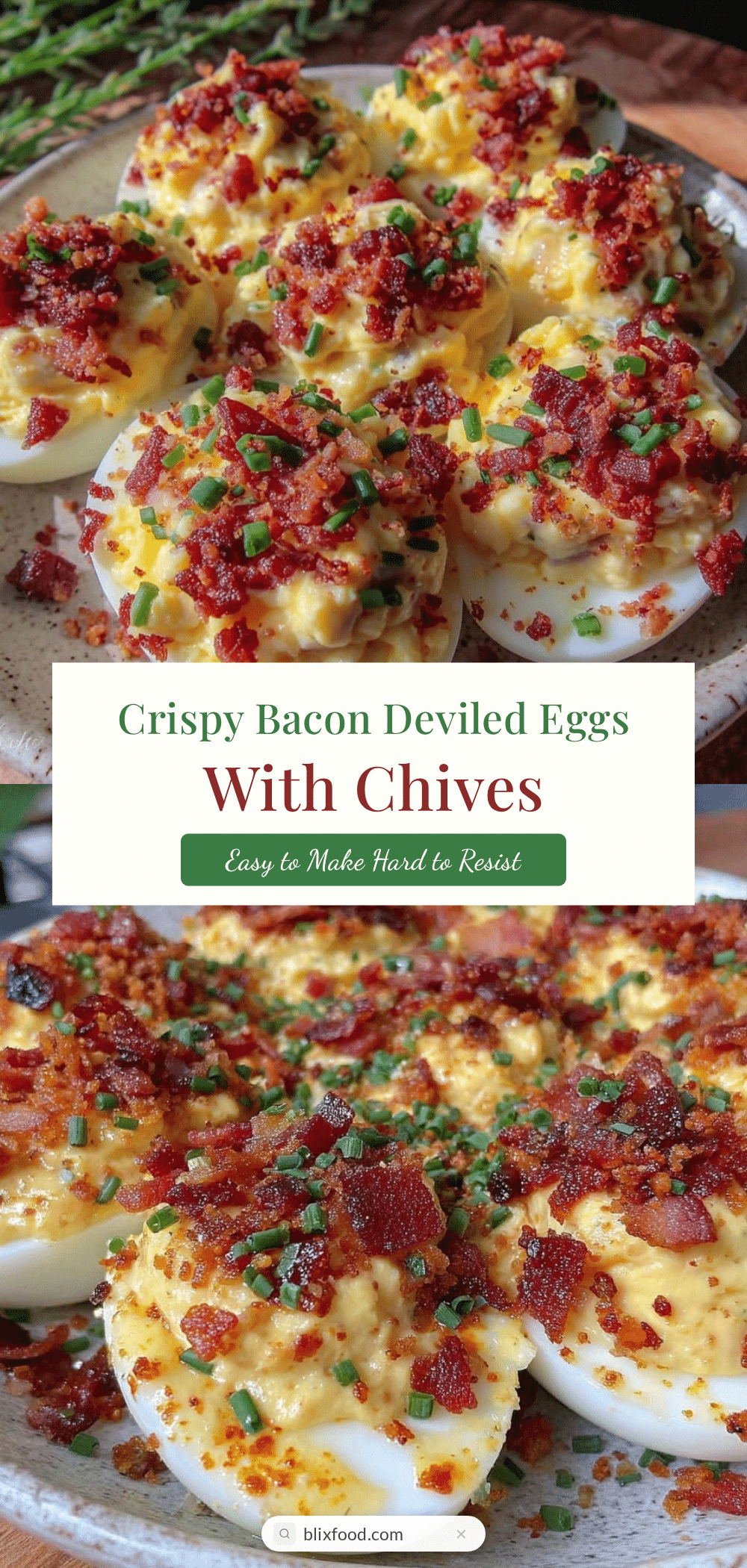 savory deviled eggs recipe