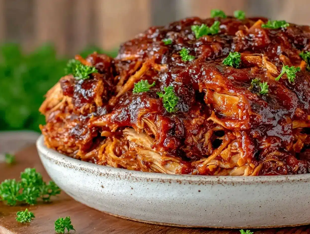 slow cooker bbq chicken preparation steps