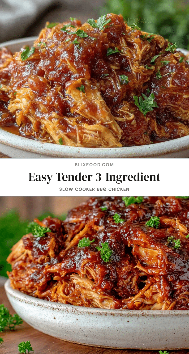 slow cooker bbq chicken recipe